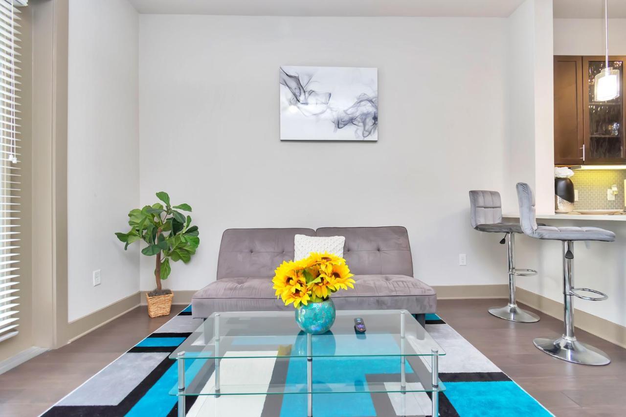 U1 Penthouse Downtown Houston Rental Car Available Apt 1Br 1Bth Gym Sleep Good Kültér fotó